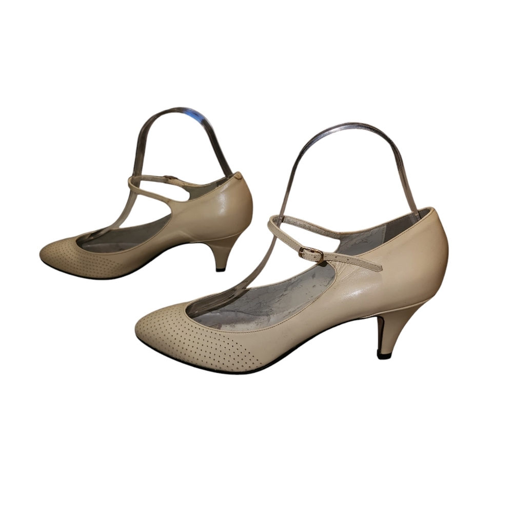 Vintage Leather Aventura Mary Janes - Picture 1 of 9